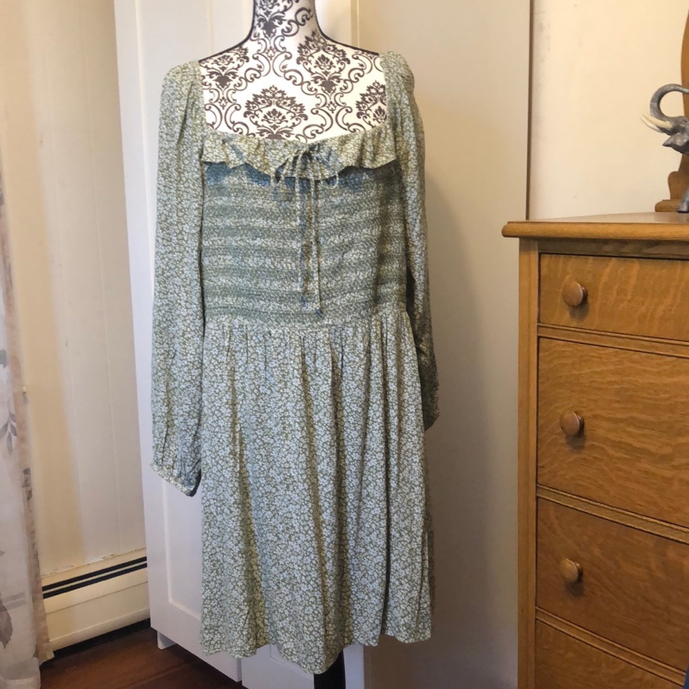 American Eagle Smocked Top Off the Shoulder Dress Size XXL New With Tags